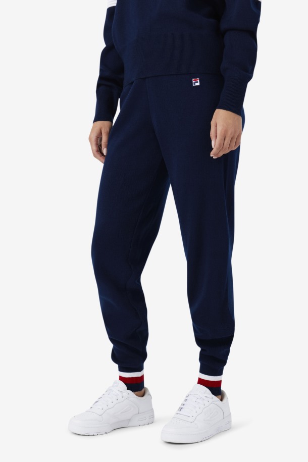 Frankie Knit Pantalon Fila Outlet Azul Marino/rojo/blanco