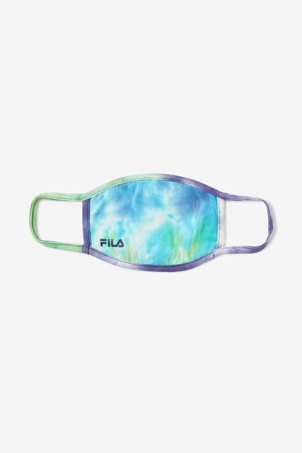 Mascarilla Tie Dye Azul Outlet Fila Tie Dye Azul Aguamarina