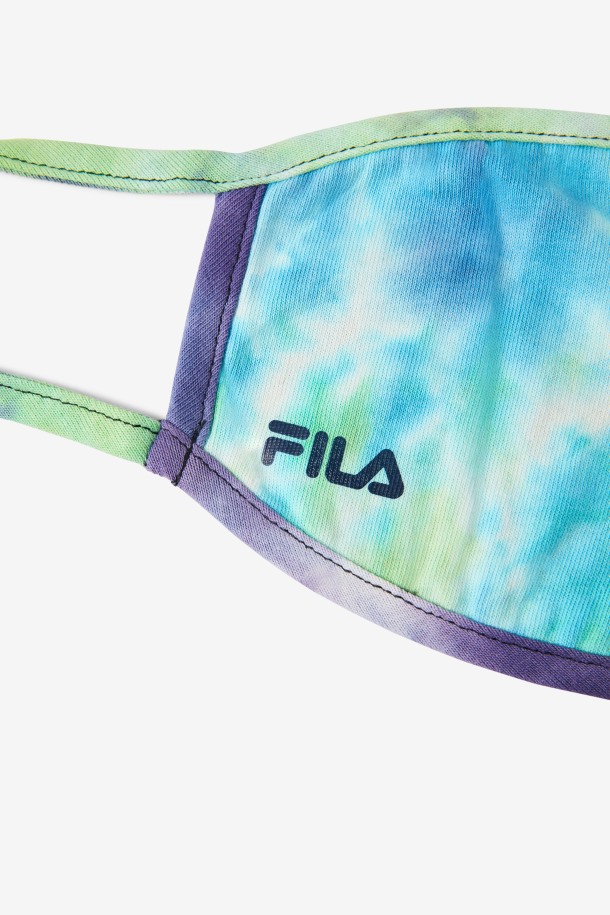 Mascarilla Tie Dye Azul Outlet Fila Tie Dye Azul Aguamarina