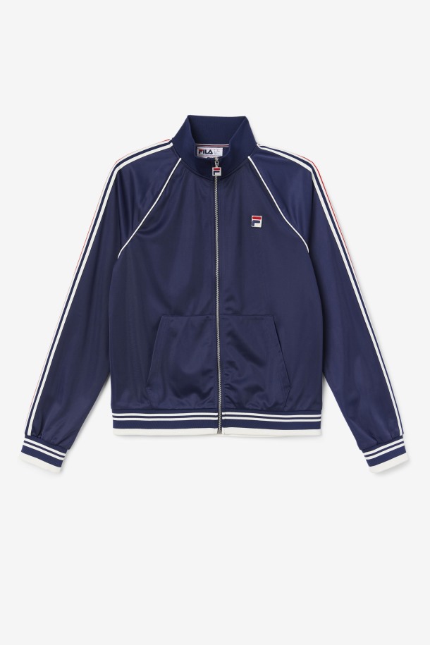 Fila Outlets Lavin Track Jacket Navy/egret/red