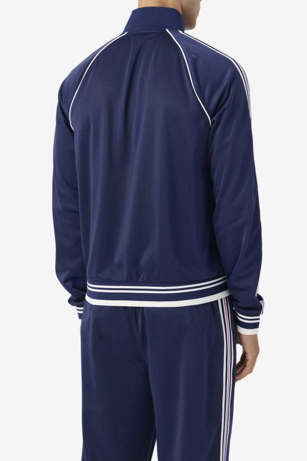 Fila Outlets Lavin Track Jacket Navy/egret/red