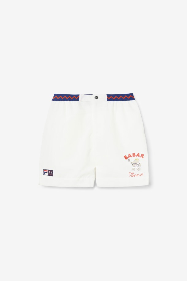 Zapatillas Fila Blanco/beacon Blue/firey Red Fila X Rb Babar Marckus Short