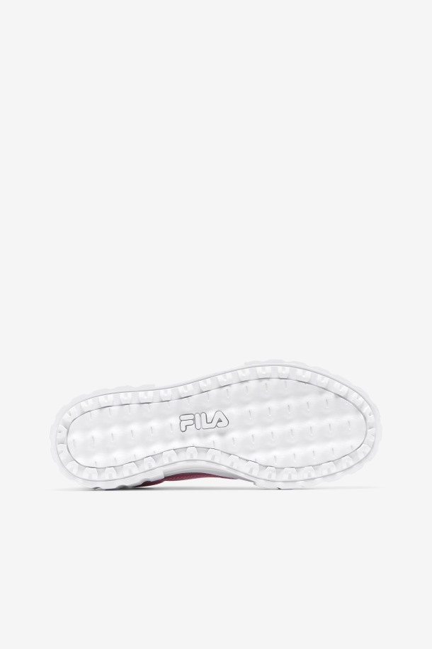 Algodón De Azúcar/blanco Fila Outlets Mujer Sandblast Serpiente Iridiscente
