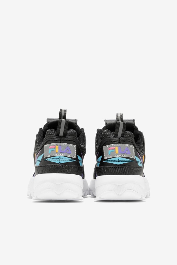 Fila Outlets Big Kids\' Disruptor 2 Premium Black/bubblegum/white