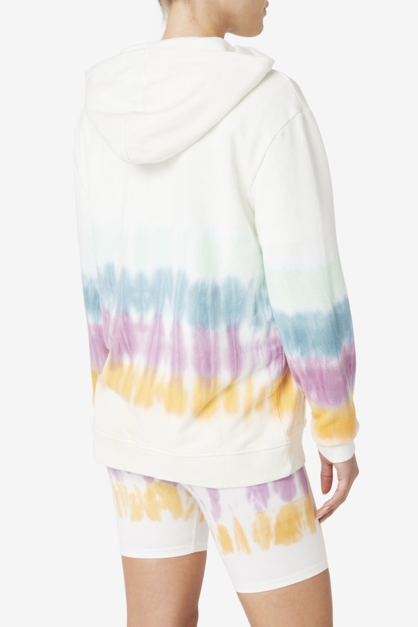 Sudadera Aerolynn Tie Dye Blanco Tie Dye Fila Outlet