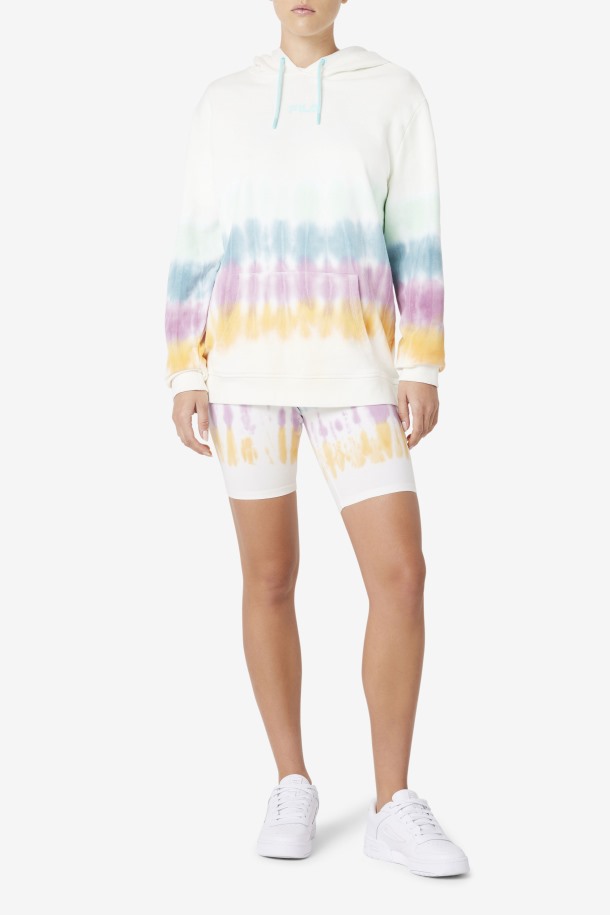 Sudadera Aerolynn Tie Dye Blanco Tie Dye Fila Outlet