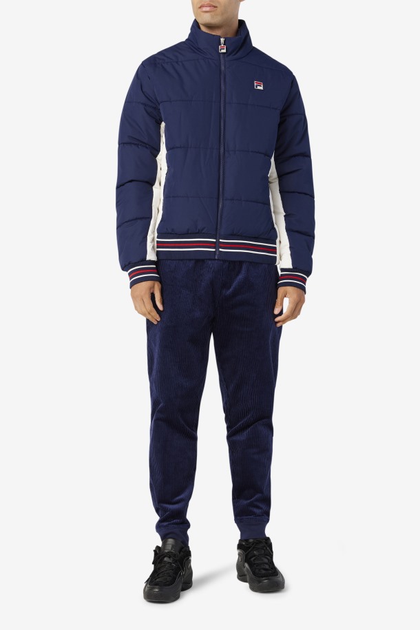 Chaqueta Acolchada Watson Outlet Queue Peacoat/gardenia