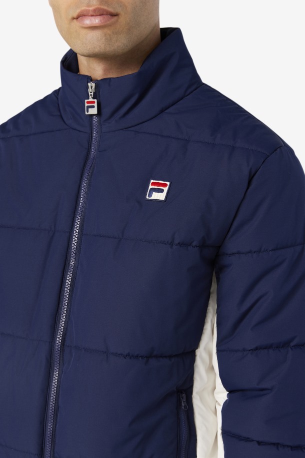 Chaqueta Acolchada Watson Outlet Queue Peacoat/gardenia