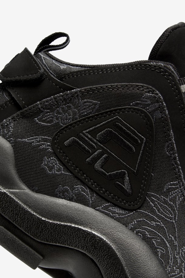 Fila Mujer Grant Hill 2 Floral Jacquard Negro