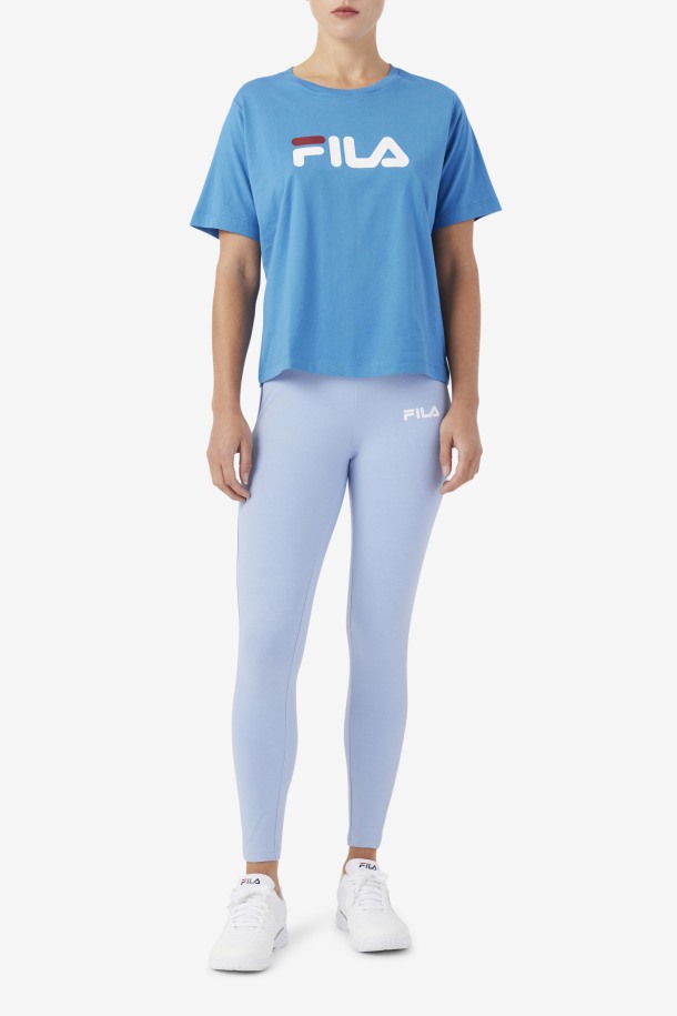 Mercy Legging Fila Outlet Azul/Blanco/Azul