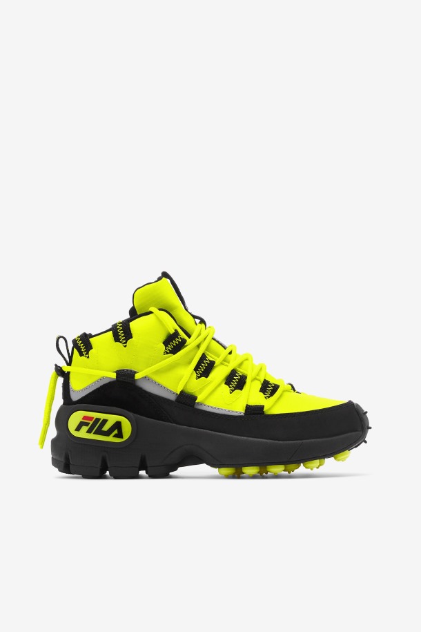 Amarillo/negro/rojo Mujer Grant Hill 1 X Trailpacer Fila Outlet