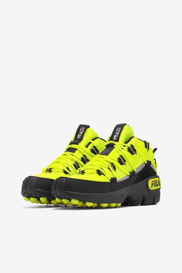 Amarillo/negro/rojo Mujer Grant Hill 1 X Trailpacer Fila Outlet