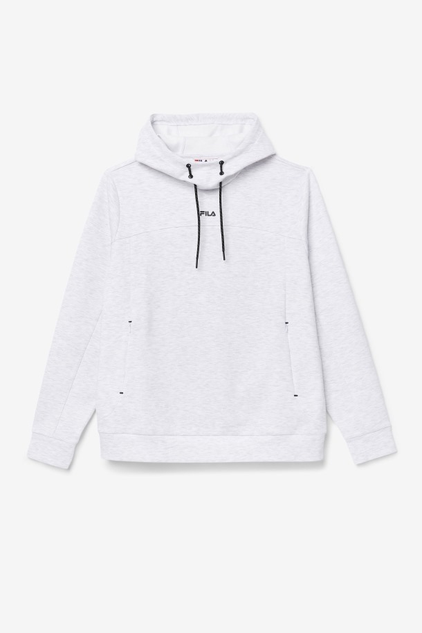 Aadheen Sudadera Con Capucha Whiteed Marl/black Fila Outlet