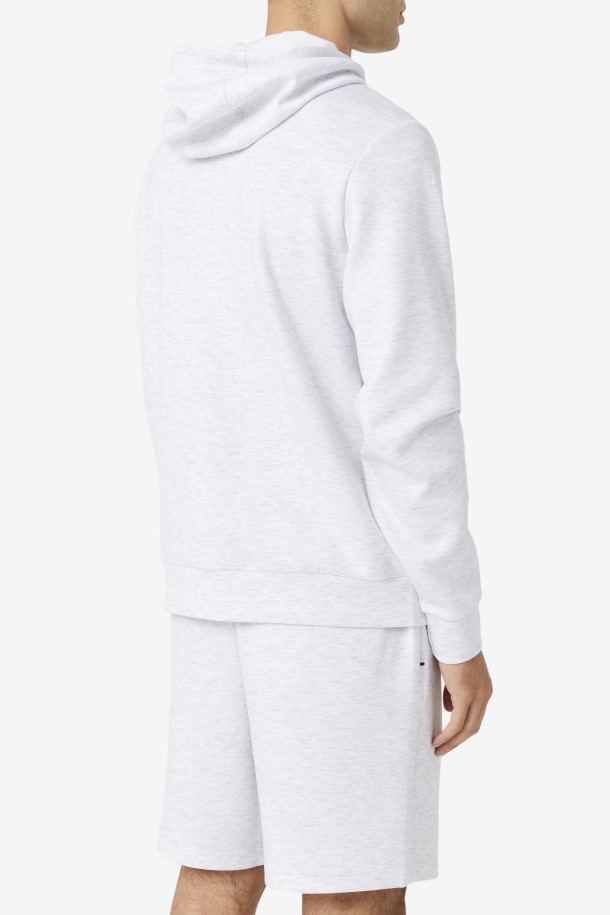Aadheen Sudadera Con Capucha Whiteed Marl/black Fila Outlet