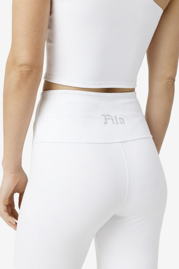Culotte Corto Reversible Blanco/blanco Lucent Amirra Para Mujer Fila Outlet