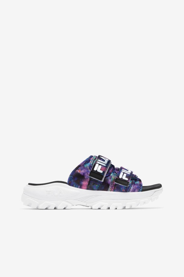 Zapatillas Fila Mujer Tie Dye Outdoor Multi/negro/blanco