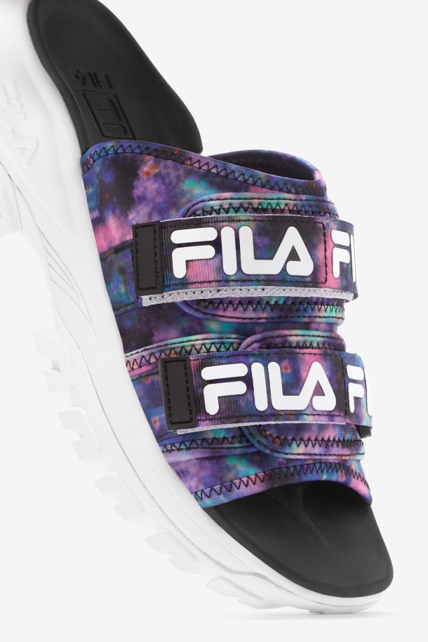 Zapatillas Fila Mujer Tie Dye Outdoor Multi/negro/blanco