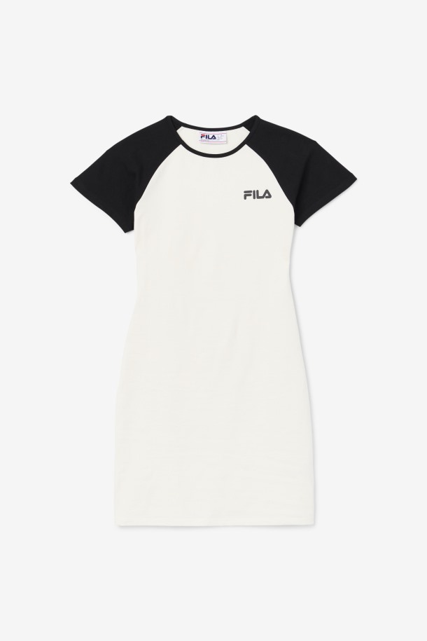 Vestido Kyra Gardenia/black Queue Outlet