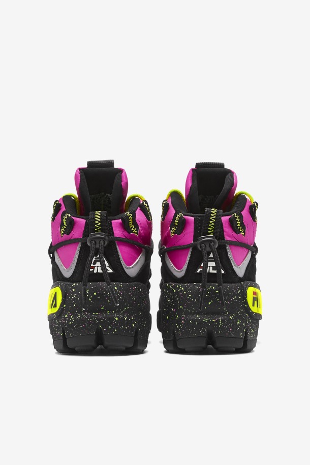 Mujer Grant Hill 1 X Trailpacer Rosa Resplandor/negro/amarillo Fila Outlet