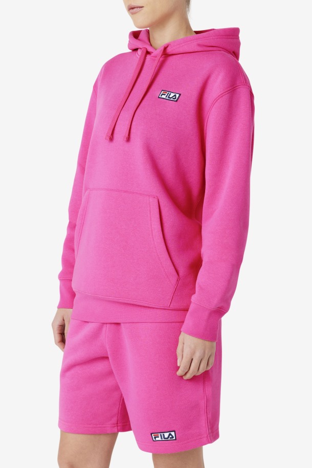 Algot Sudadera Con Capucha Fila Outlets Rosa Glo