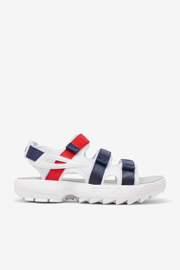 Zapatillas Fila Outlet Hombre Disruptor Blanco/azul Marino/rojo