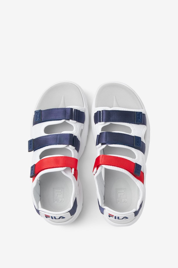 Zapatillas Fila Outlet Hombre Disruptor Blanco/azul Marino/rojo