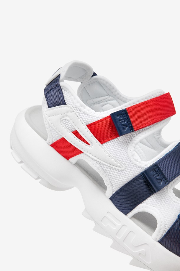 Zapatillas Fila Outlet Hombre Disruptor Blanco/azul Marino/rojo