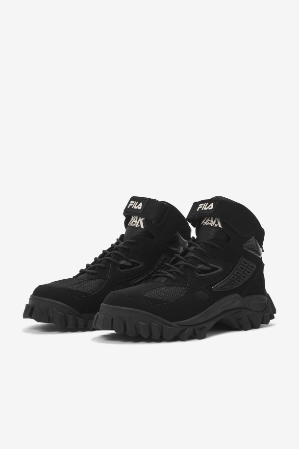 Botas Yak Hombre Negro/gardenia Fila Outlet