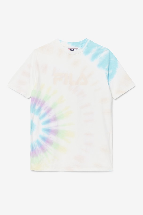 Doble Crema Tie-dye Fila Outlets Alivia Tie-dye Camiseta