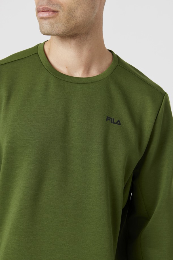 Emry Crew Fila Outlets Cebollino/negro