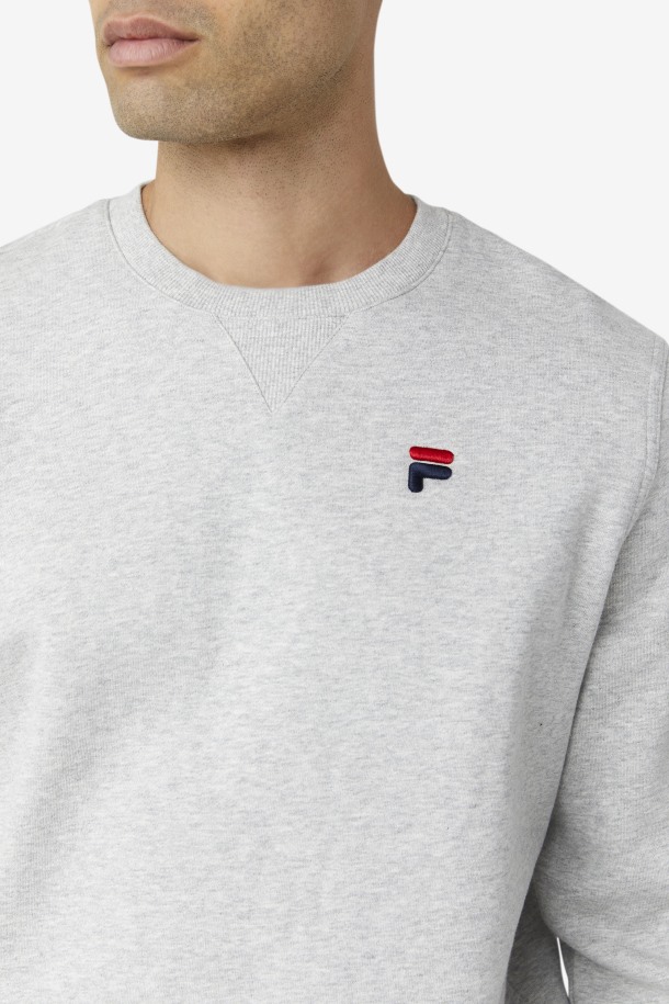 Sudadera Kieve Gris Light Queue Outlet