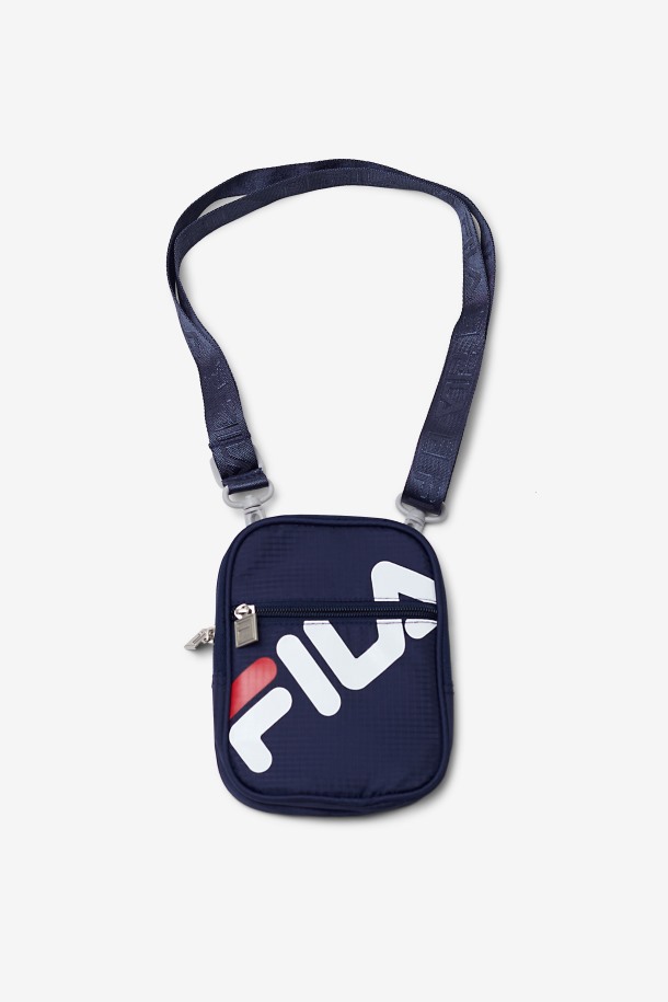Bolso De La Cámara Fila Puntos De Venta Azul Marino