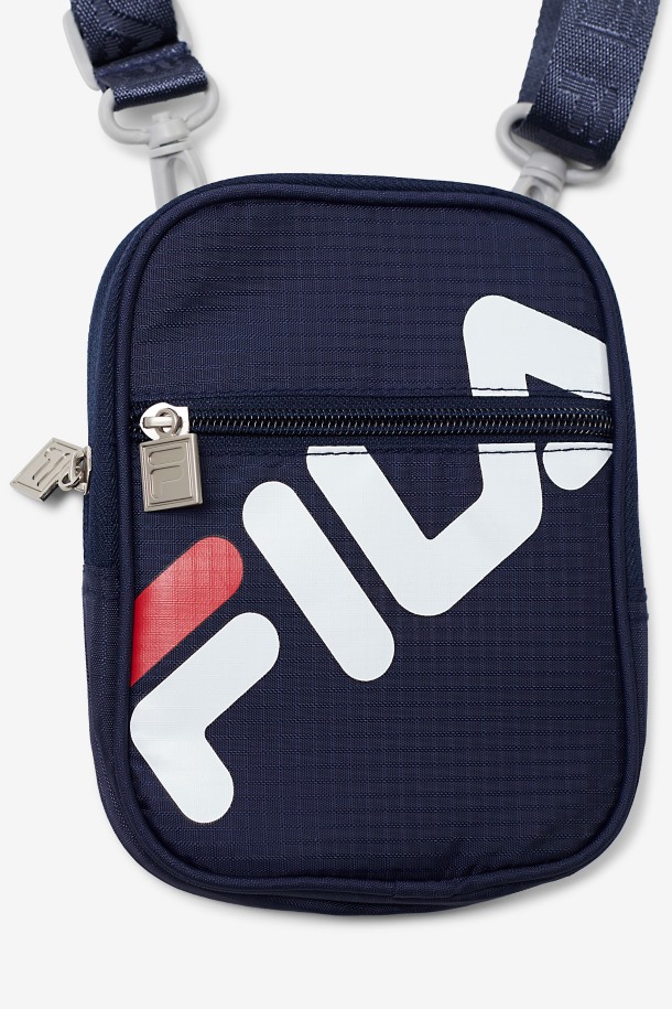 Bolso De La Cámara Fila Puntos De Venta Azul Marino