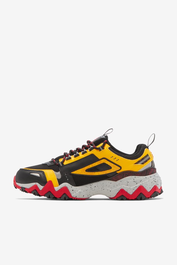 Negro/limón/rojo Hombre Oakmont Tr Fila Outlet