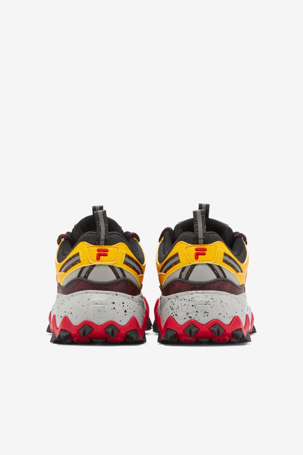Negro/limón/rojo Hombre Oakmont Tr Fila Outlet