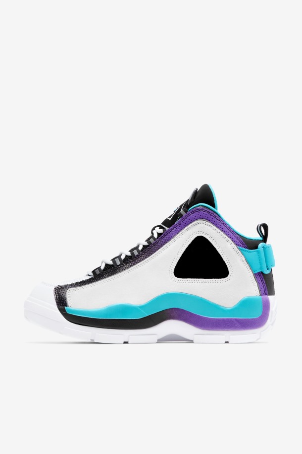 Blanco/azul/morado Fila Outlets Hombre Grant Hill 2