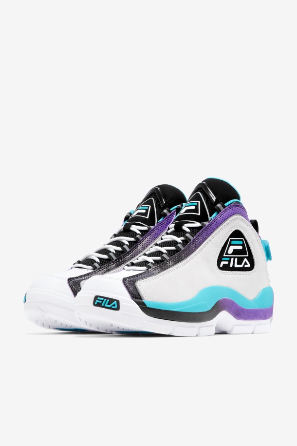 Blanco/azul/morado Fila Outlets Hombre Grant Hill 2