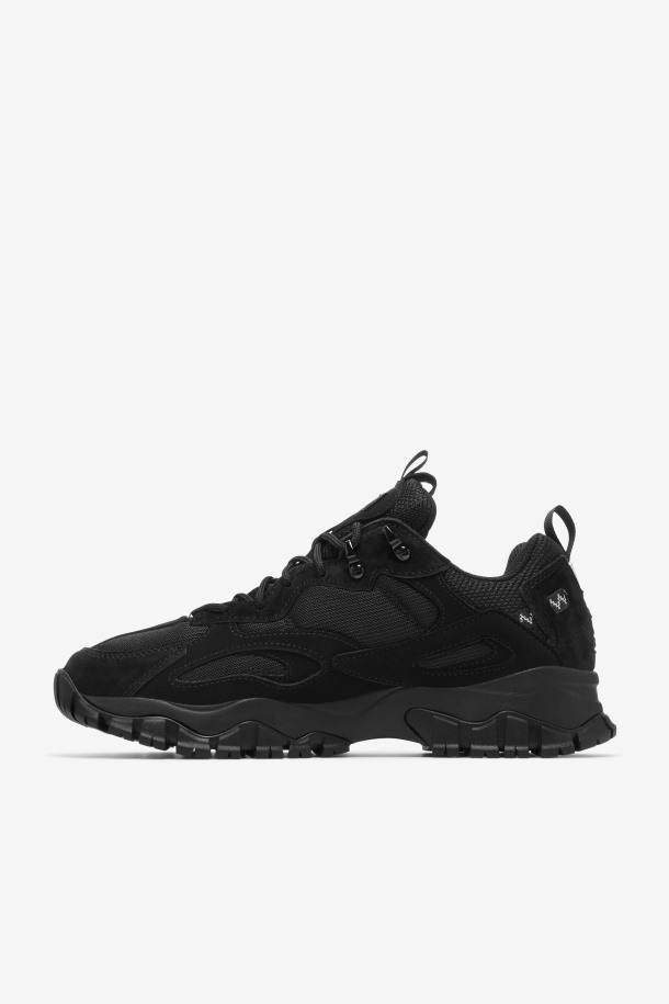 Fila Outlets Black/metallic Silver Hombre Ray Tracer Tr 2