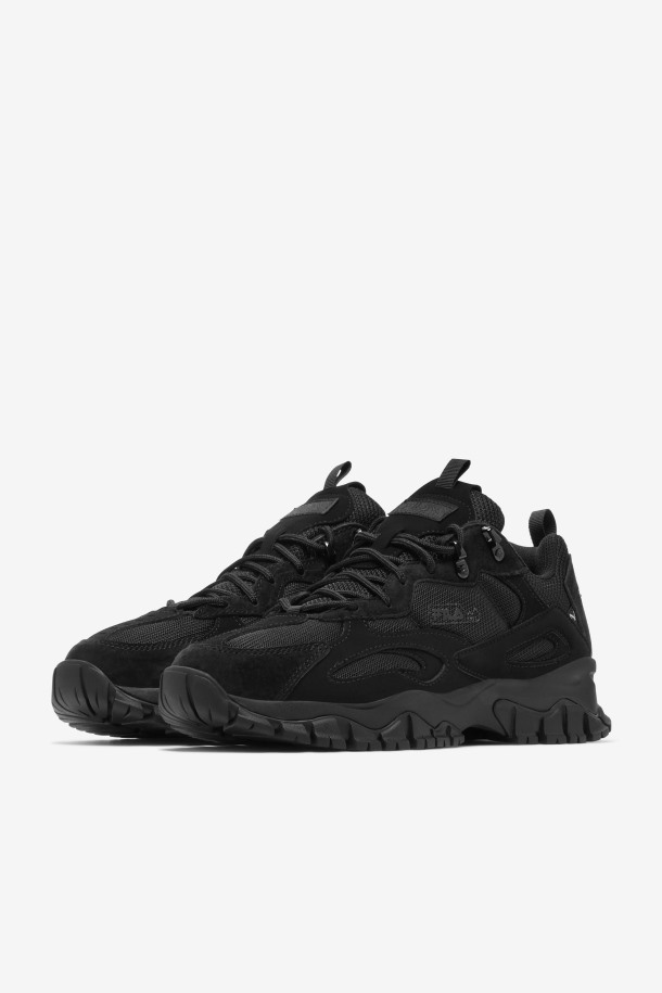 Fila Outlets Black/metallic Silver Hombre Ray Tracer Tr 2