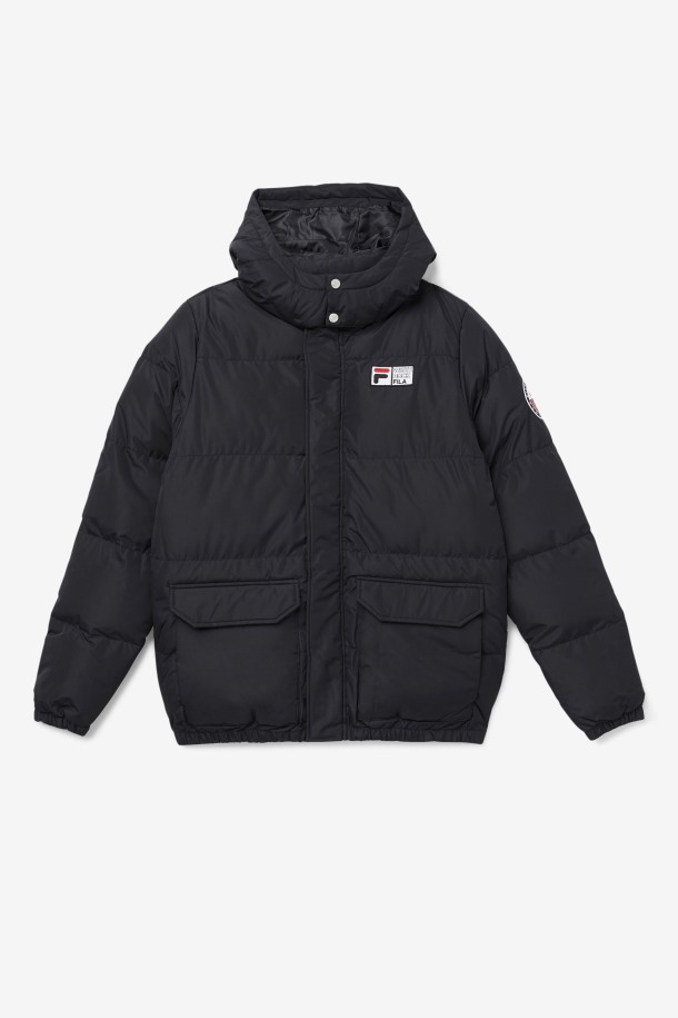 Chaqueta Acolchada Otler Outlet Fila Negro