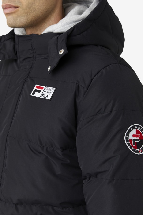 Chaqueta Acolchada Otler Outlet Fila Negro