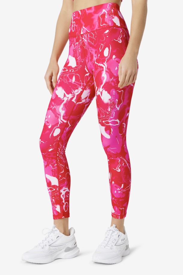 Queue Outlets Forza Elegant 7/8 Leggins Marmol Rosa