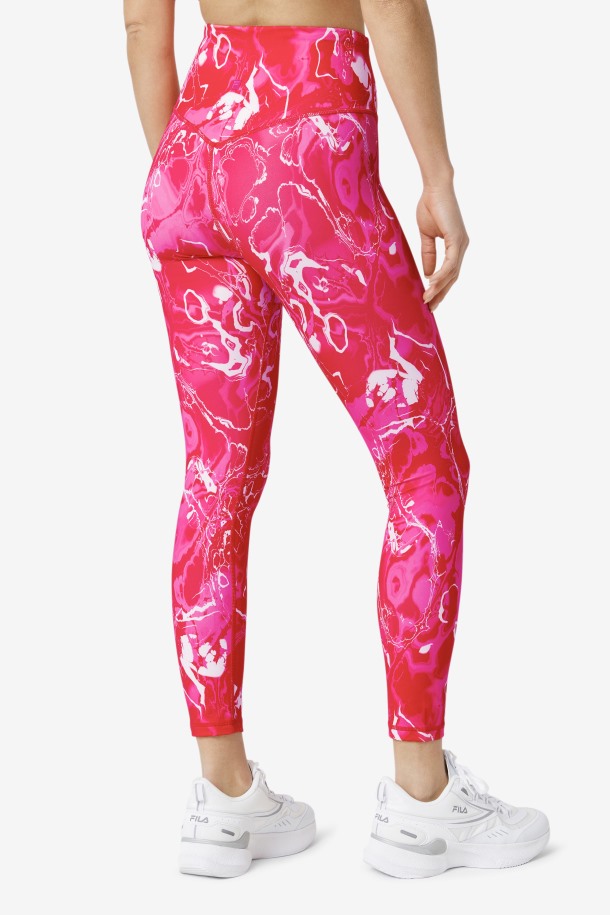 Queue Outlets Forza Elegant 7/8 Leggins Marmol Rosa