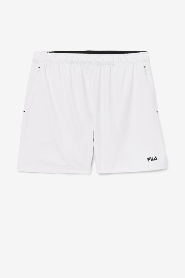Pantalón Corto Nimbus Cloud/black Fila Outlets Finula