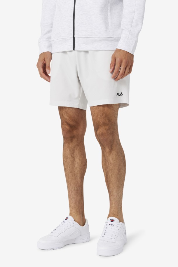 Pantalón Corto Nimbus Cloud/black Fila Outlets Finula