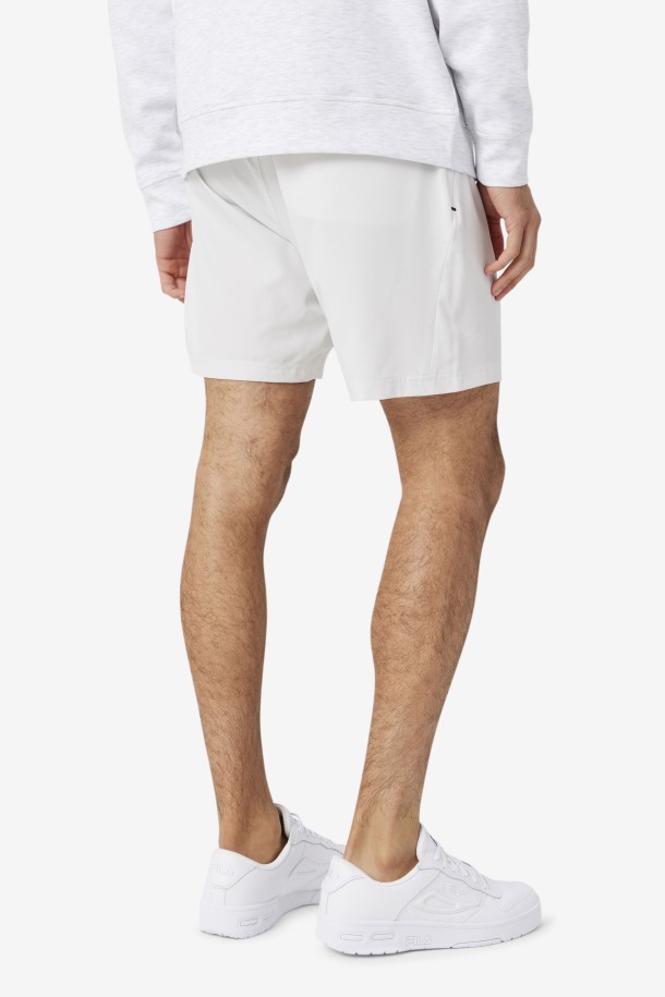 Pantalón Corto Nimbus Cloud/black Fila Outlets Finula