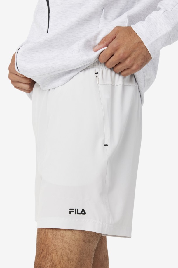 Pantalón Corto Nimbus Cloud/black Fila Outlets Finula