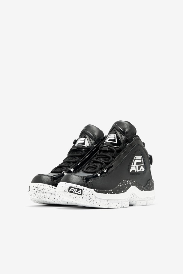 Negro/blanco Fila Outlets Niños Pequeños Grant Hill 2
