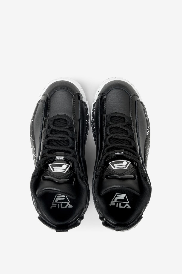 Negro/blanco Fila Outlets Niños Pequeños Grant Hill 2