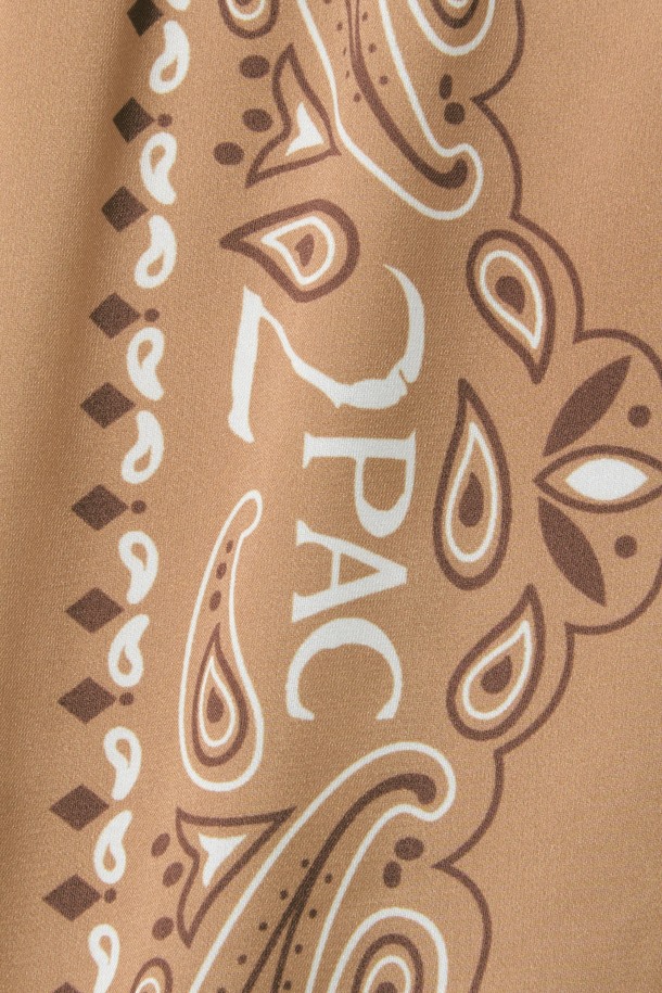 Bóxer Estampado Bandana 2pac Outlet Fila Tabaco Marrón/blanco